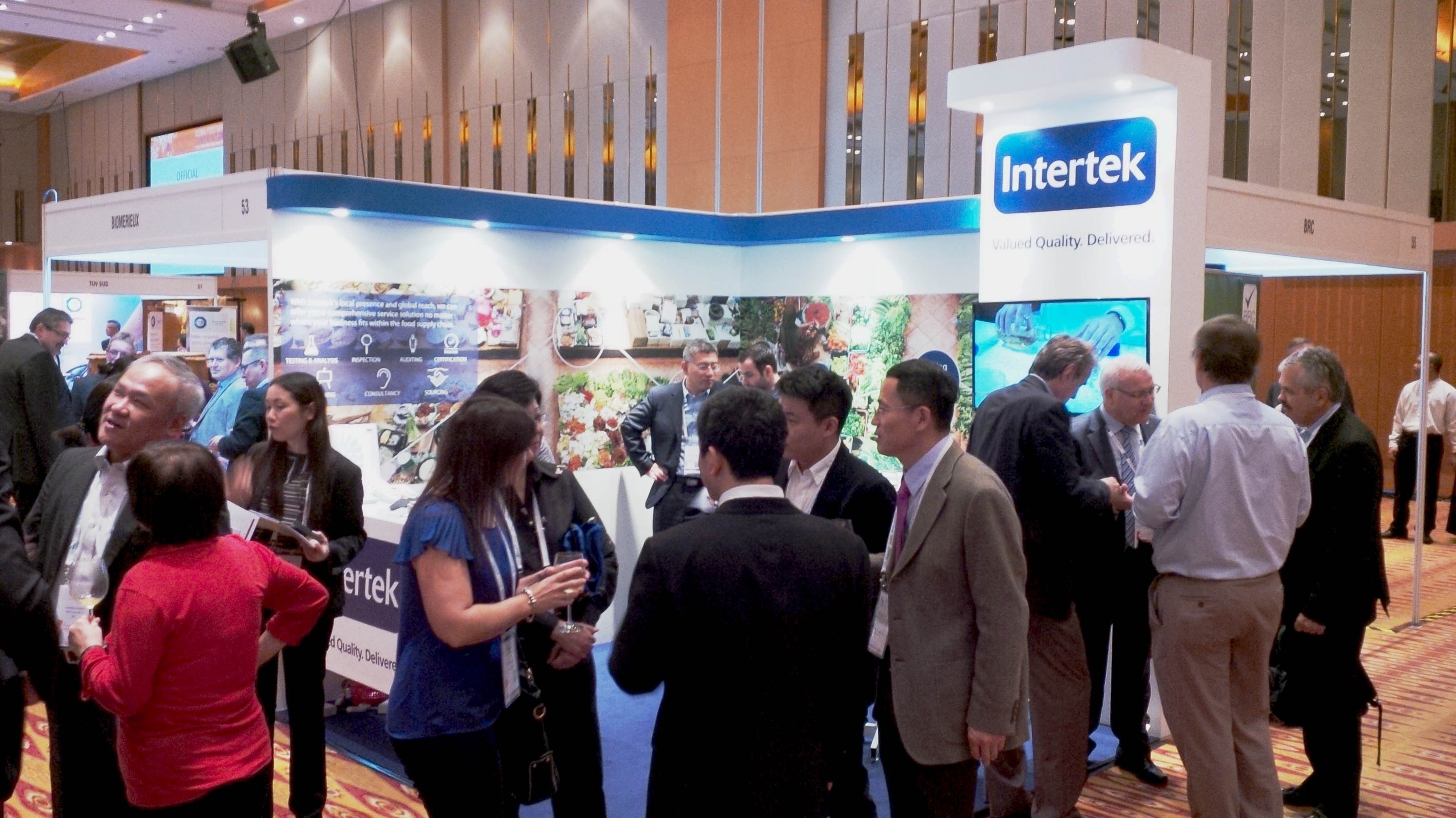 Intertek天祥集团现场展台