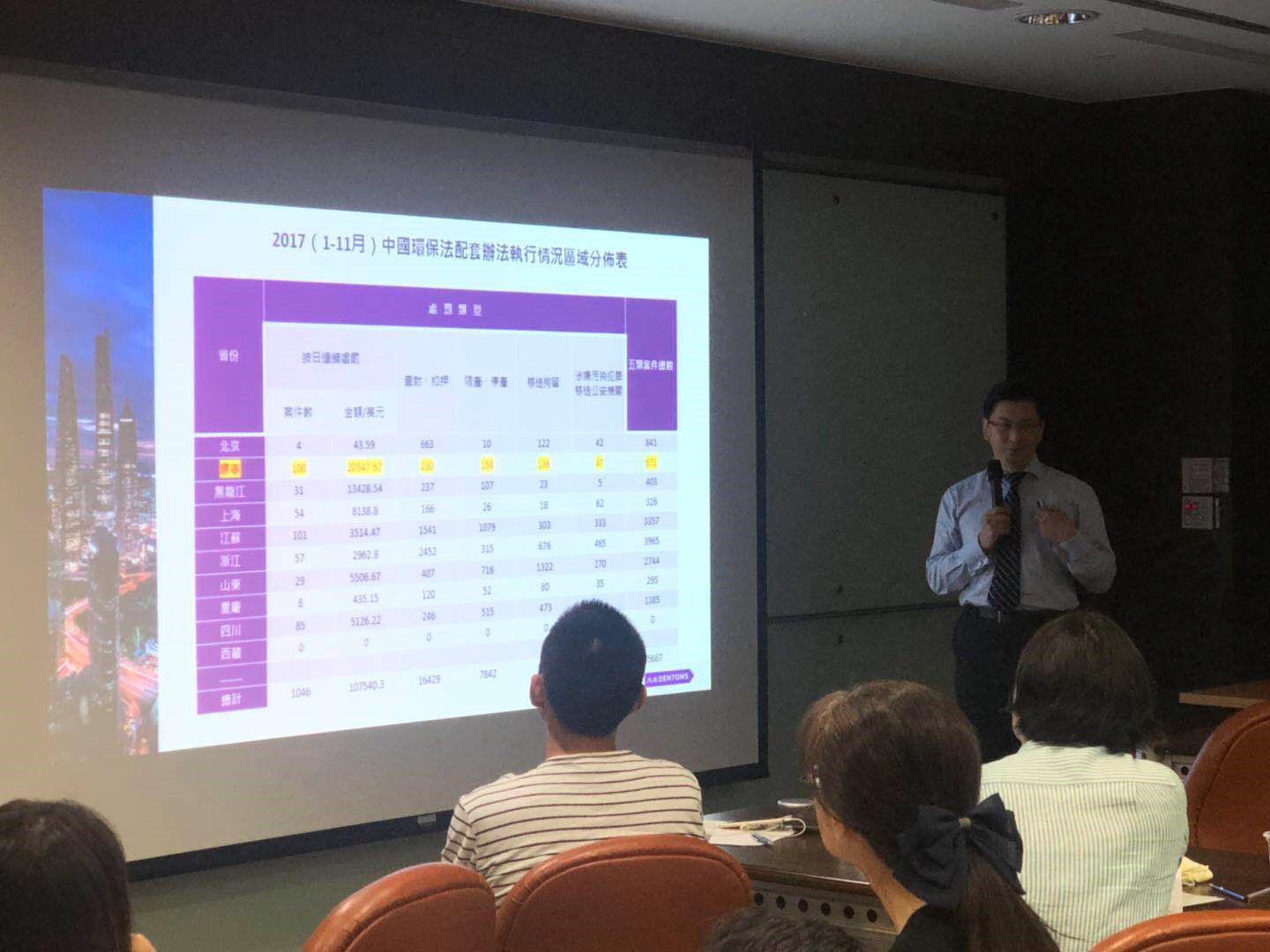 全球化学品管理政策趋势研讨会台北站成功举办