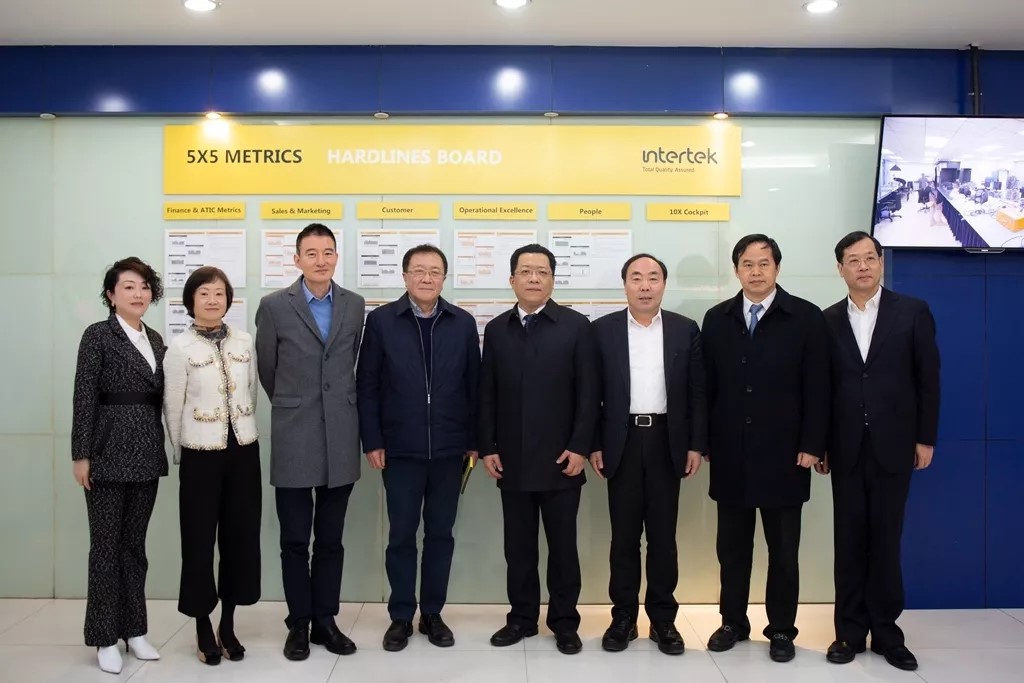 常州市市长丁纯一行到访Intertek  